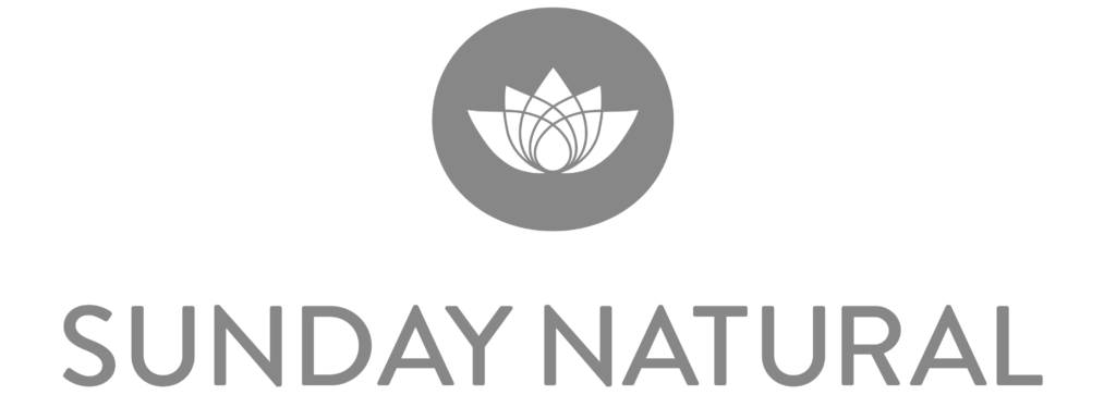 lotus sunday natural logo silver